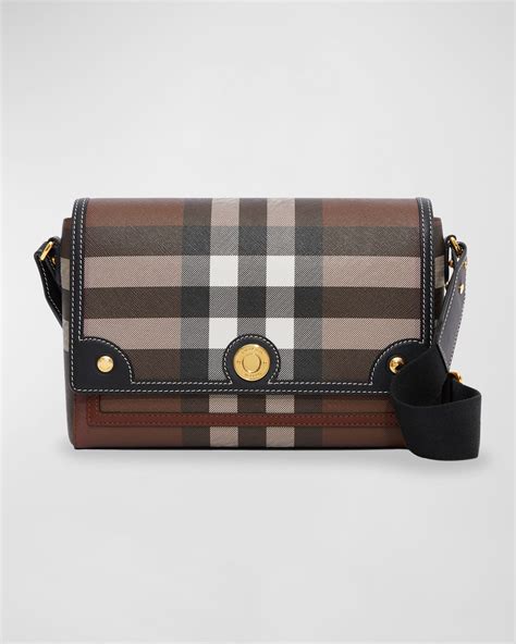 neiman marcus burberry bag|Burberry Note Small Check Crossbody Bag .